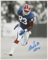 Andre Reed Signed Bills 8x10 Photo Inscribed "HOF 14" (Schwartz) at PristineAuction.com