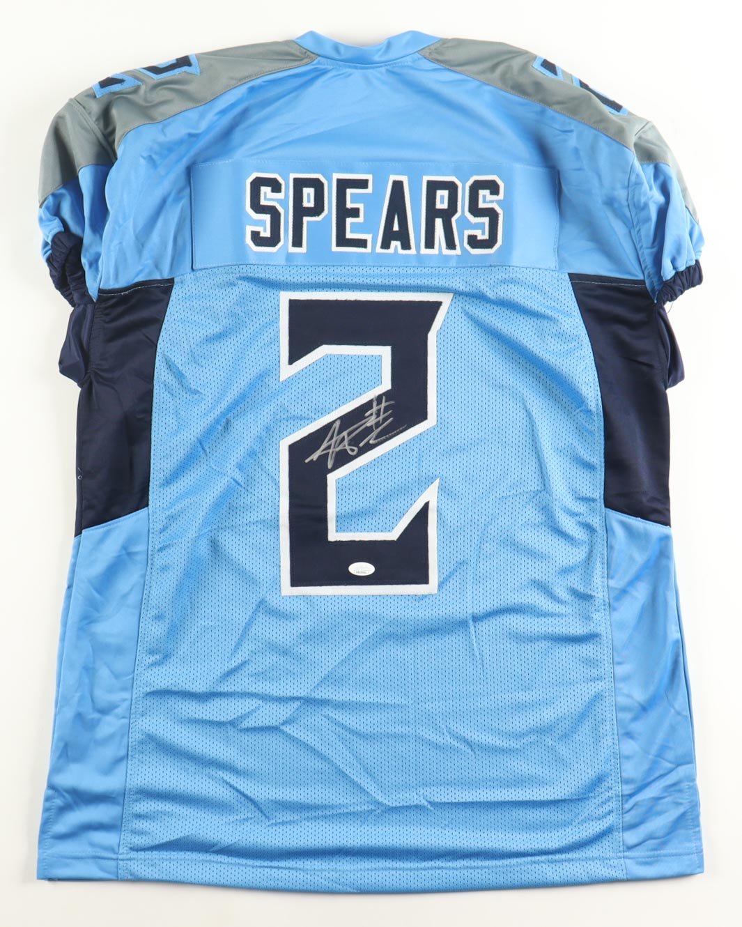 Tyjae Spears Signed Jersey (JSA) at PristineAuction.com Tyjae Spears Signed Jersey (JSA) at PristineAuction.com