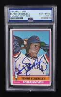 Dennis Eckersley Signed 1976 Topps #98 RC (PSA) at PristineAuction.com