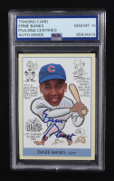 Ernie Banks Signed 2009 Upper Deck Goudey #265 (PSA | Auto 10) at PristineAuction.com