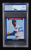 Ernie Banks Signed 2009 Upper Deck Goudey Mini Navy Blue Back #231 (PSA | Auto 10) at PristineAuction.com