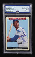 Ernie Banks Signed 2009 Upper Deck Goudey #231 (PSA) at PristineAuction.com