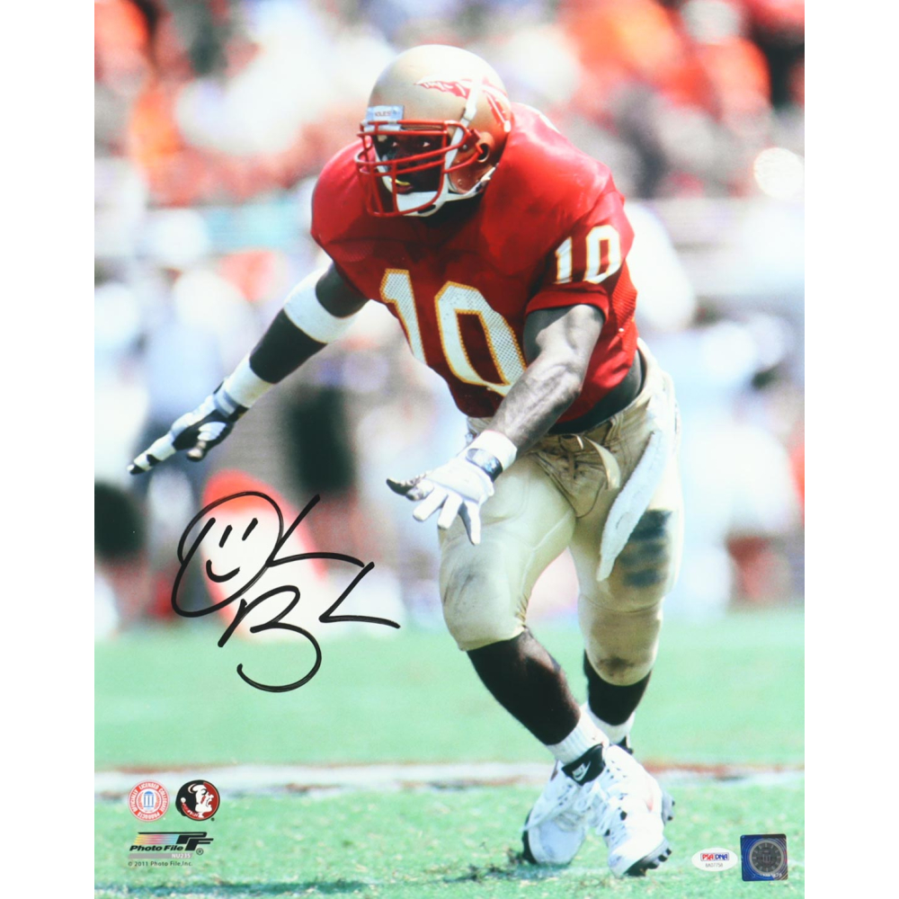 Derrick Brooks Signed Florida State Seminoles 16x20 Photo (PSA) at PristineAuction.com