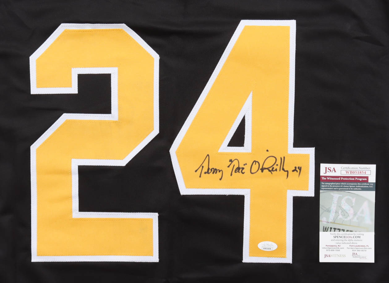 Terry "Taz" O'Reilly Signed Jersey (JSA) at PristineAuction.com Terry "Taz" O'Reilly Signed Jersey (JSA) at PristineAuction.com