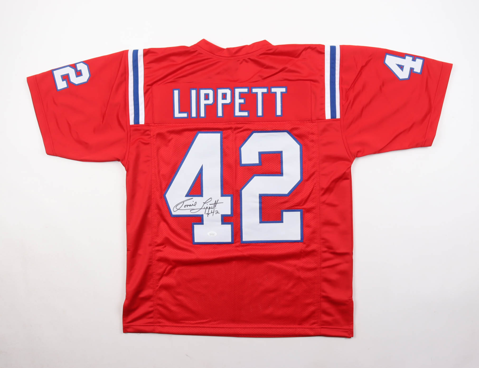 Ronnie Lippett Signed Jersey (JSA) at PristineAuction.com Ronnie Lippett Signed Jersey (JSA) at PristineAuction.com