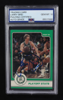 Larry Bird Signed 1984 Star Larry Bird #5 (PSA | Auto 10) at PristineAuction.com