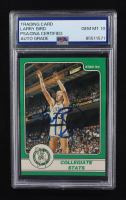 Larry Bird Signed 1984 Star Larry Bird #2 (PSA | Auto 10) at PristineAuction.com