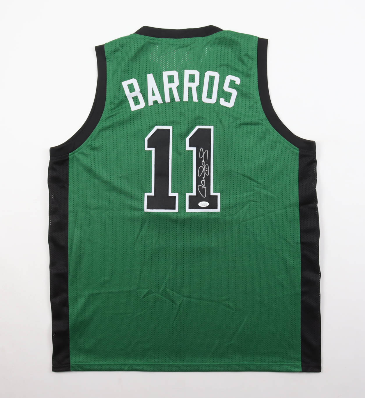 Dana Barros Signed Jersey (JSA) at PristineAuction.com Dana Barros Signed Jersey (JSA) at PristineAuction.com