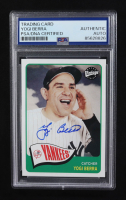 Yogi Berra Signed 2003 Upper Deck Vintage #217 (PSA) at PristineAuction.com