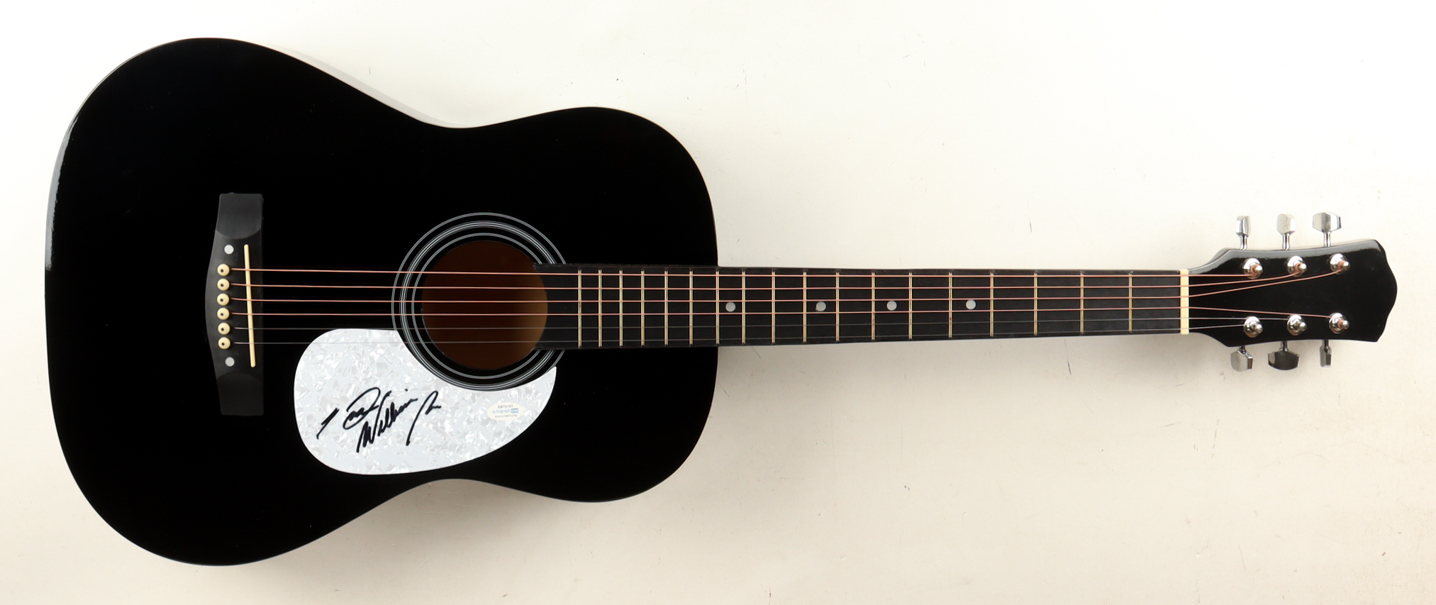 Hank Williams Jr. Signed 38" Acoustic Guitar (ACOA) at PristineAuction.com Hank Williams Jr. Signed 38" Acoustic Guitar (ACOA) at PristineAuction.com
