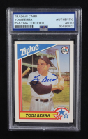 Yogi Berra Signed 1992 Ziploc #10 (PSA) at PristineAuction.com