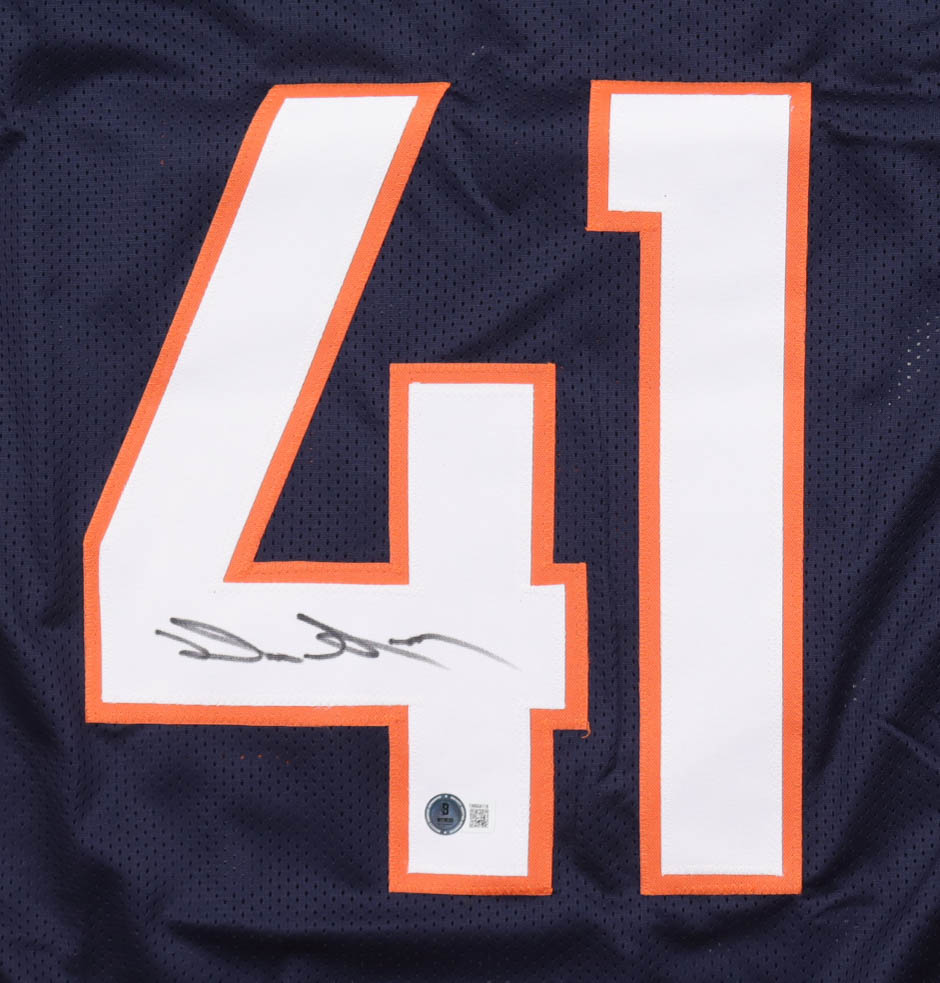 Drew Sanders Signed Jersey (Beckett) at PristineAuction.com Drew Sanders Signed Jersey (Beckett) at PristineAuction.com