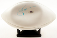 Lawrence Taylor Signed NFL Football With Wood Display Stand (PSA) at PristineAuction.com