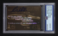William Shatner Signed 1997 Score Board Star Trek 23KT Gold Card (PSA | Auto 10) at PristineAuction.com