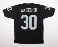 Mark Van Eeghen Signed Jersey (JSA) at PristineAuction.com