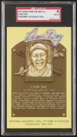 Leon Day Signed Cut on Hall of Fame Plaque Postcard (SGC) at PristineAuction.com