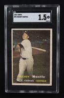 Mickey Mantle 1957 Topps #95 (SGC 1.5) at PristineAuction.com