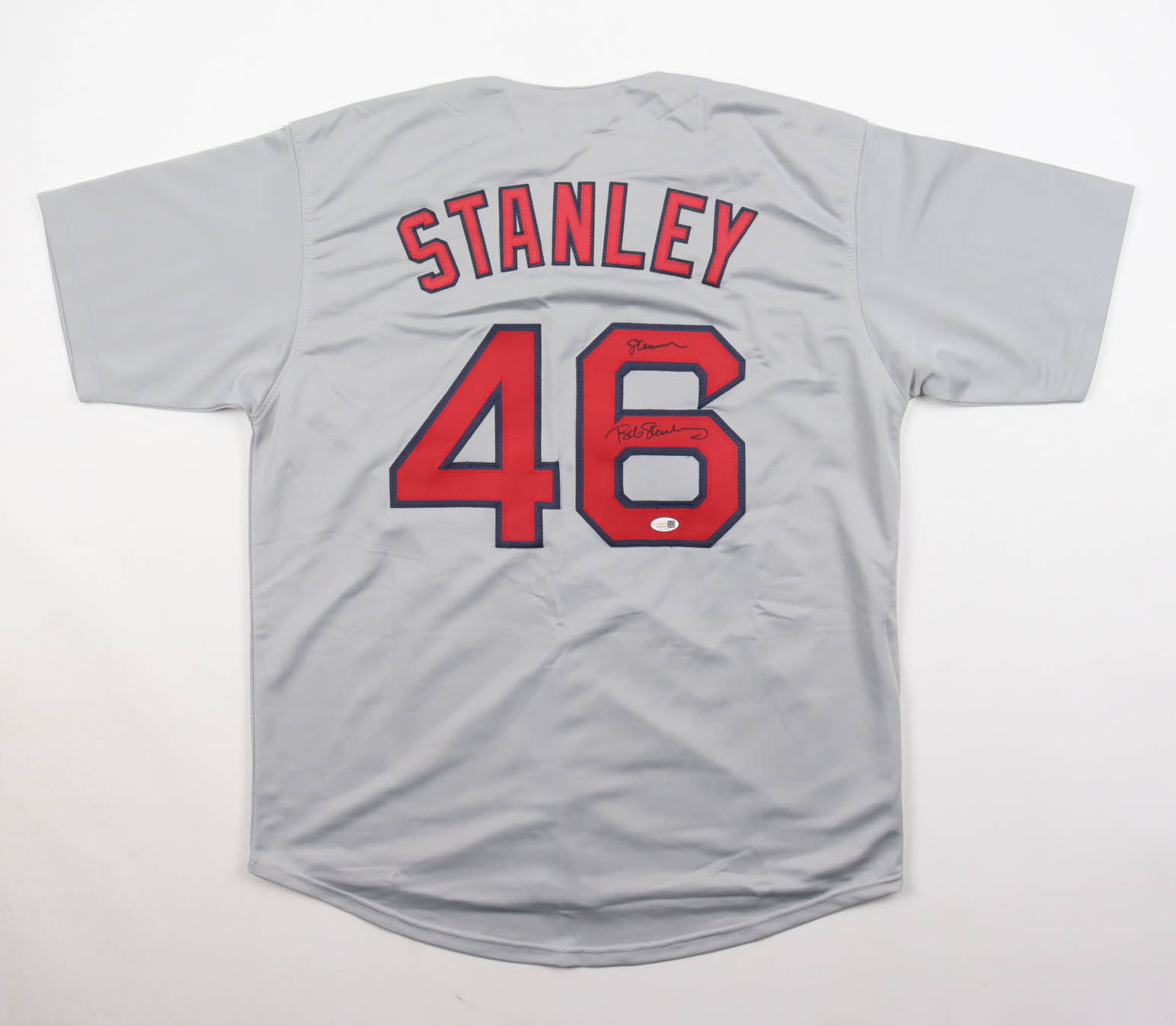 Bob Stanley Signed Jersey Inscribed "Steamer" (JSA) at PristineAuction.com Bob Stanley Signed Jersey Inscribed "Steamer" (JSA) at PristineAuction.com