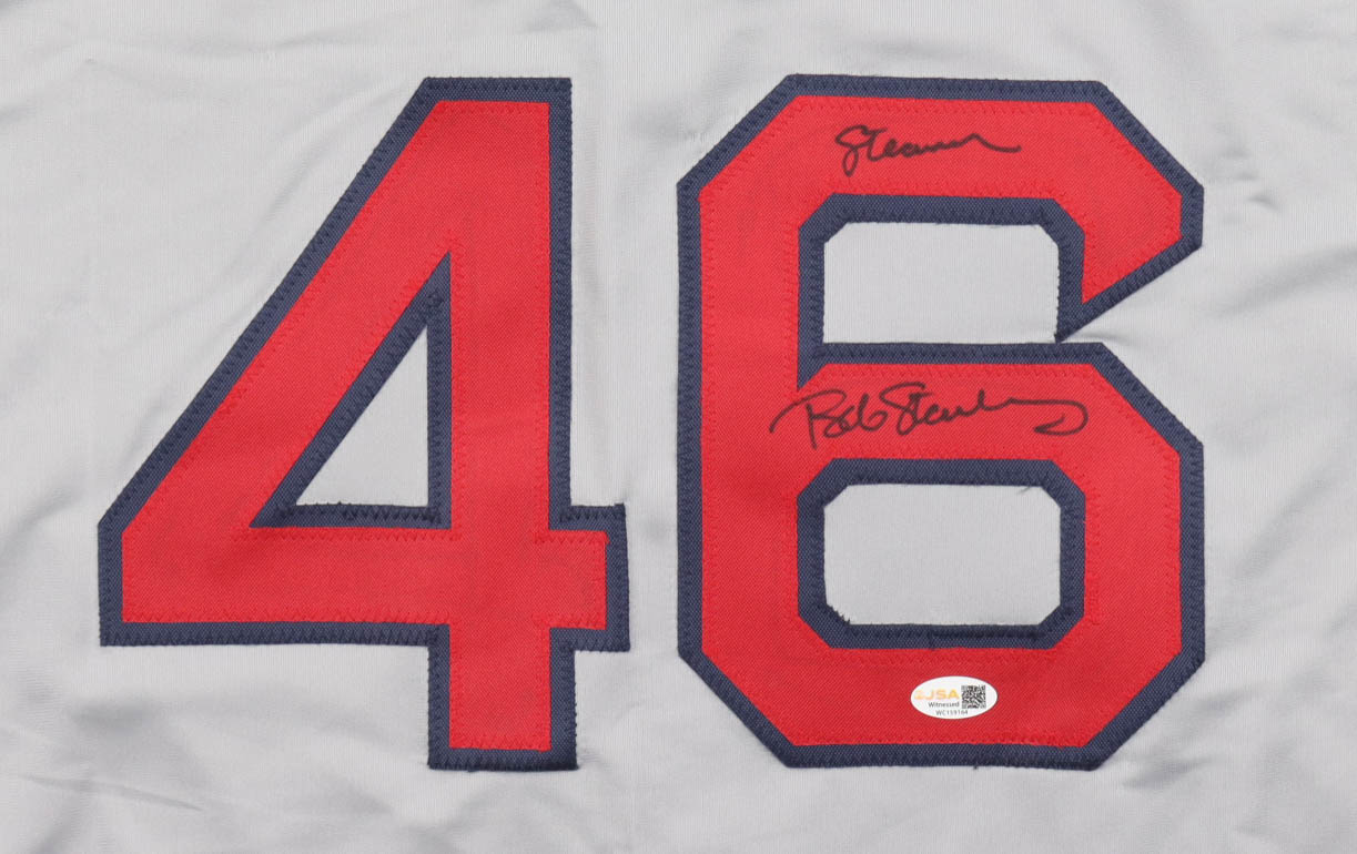 Bob Stanley Signed Jersey Inscribed "Steamer" (JSA) at PristineAuction.com Bob Stanley Signed Jersey Inscribed "Steamer" (JSA) at PristineAuction.com