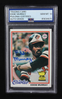 Eddie Murray Signed 1978 Topps #36 RC (PSA | Auto 10) at PristineAuction.com