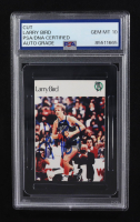 Larry Bird Signed Celtics 1986 Canasta Card (PSA | Autograph Grade 10) at PristineAuction.com