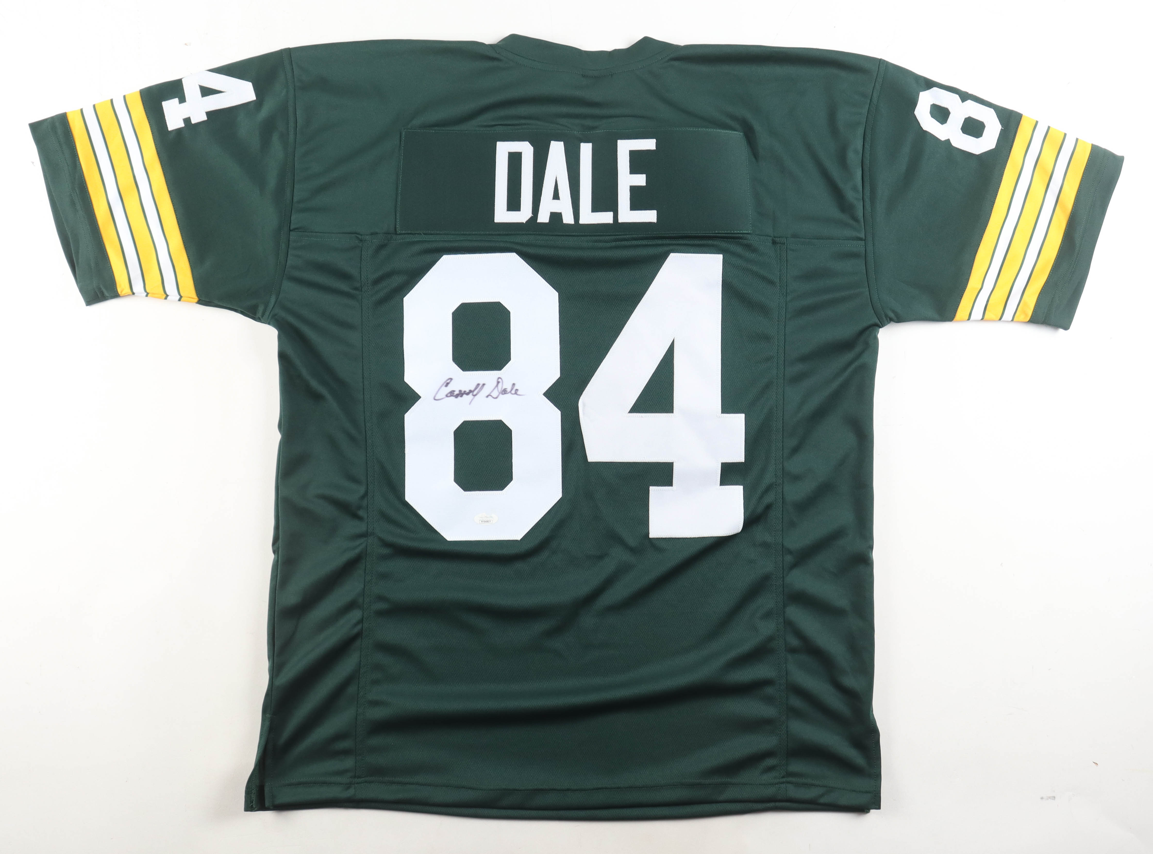 Carroll Dale Signed Jersey (JSA) at PristineAuction.com Carroll Dale Signed Jersey (JSA) at PristineAuction.com