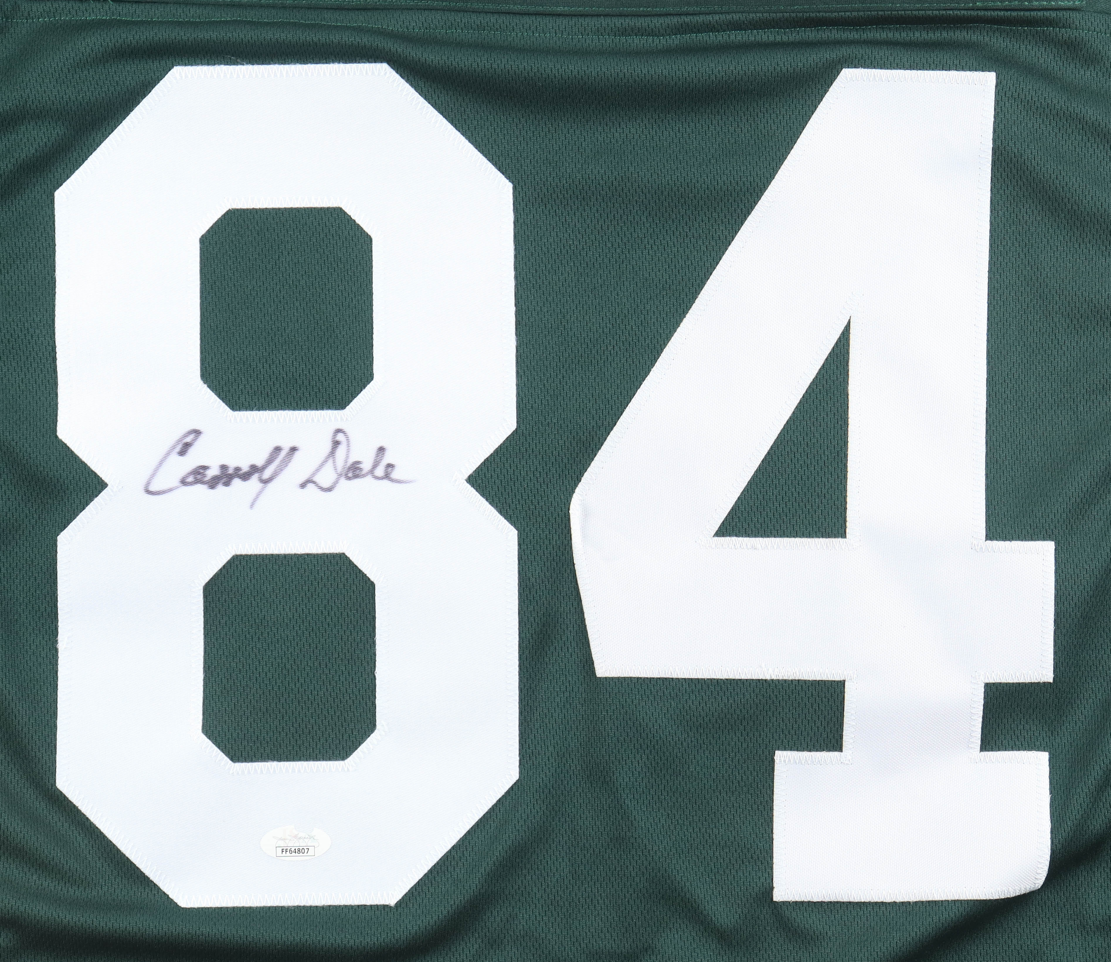 Carroll Dale Signed Jersey (JSA) at PristineAuction.com Carroll Dale Signed Jersey (JSA) at PristineAuction.com