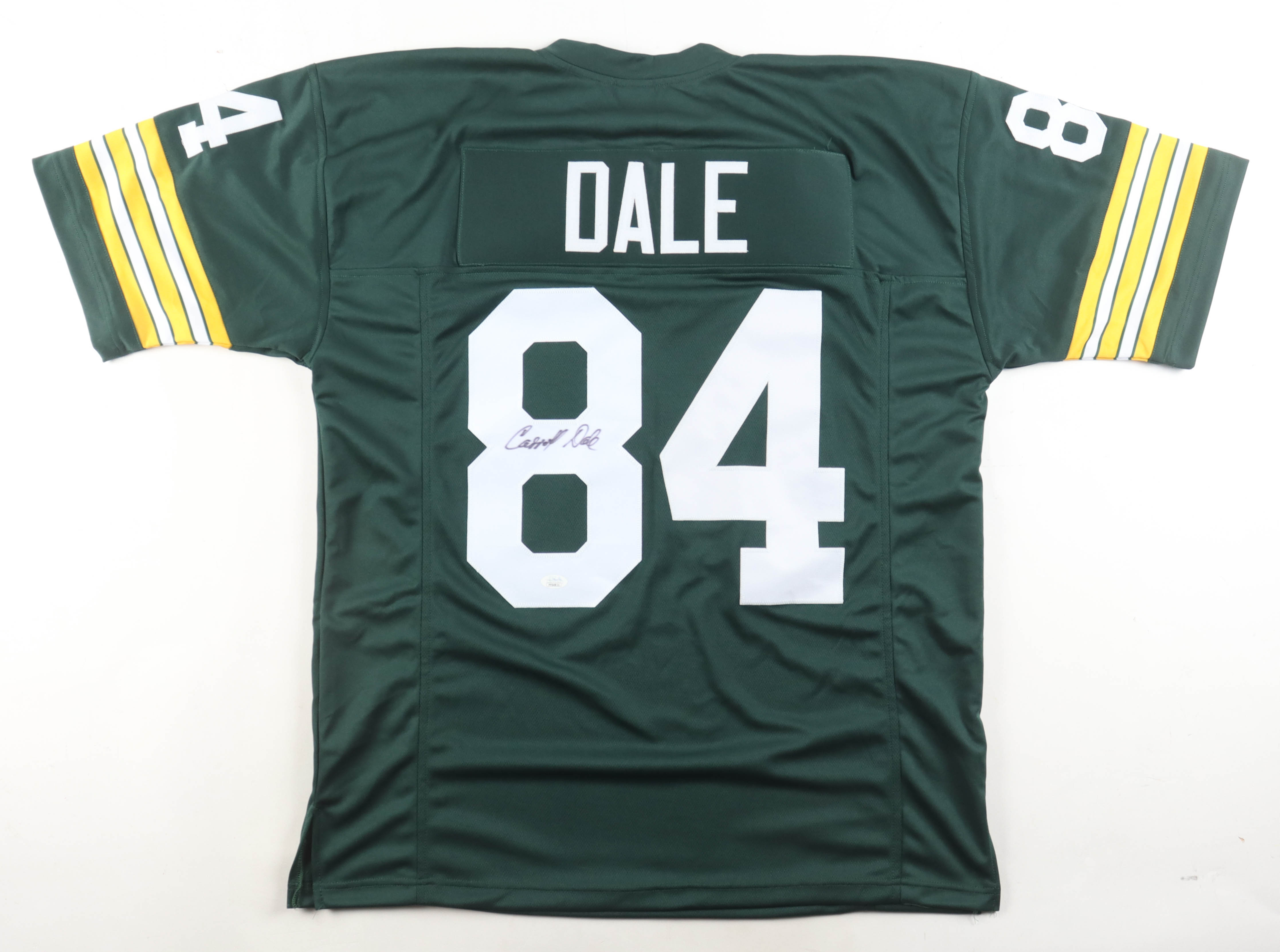 Carroll Dale Signed Jersey (JSA) at PristineAuction.com Carroll Dale Signed Jersey (JSA) at PristineAuction.com