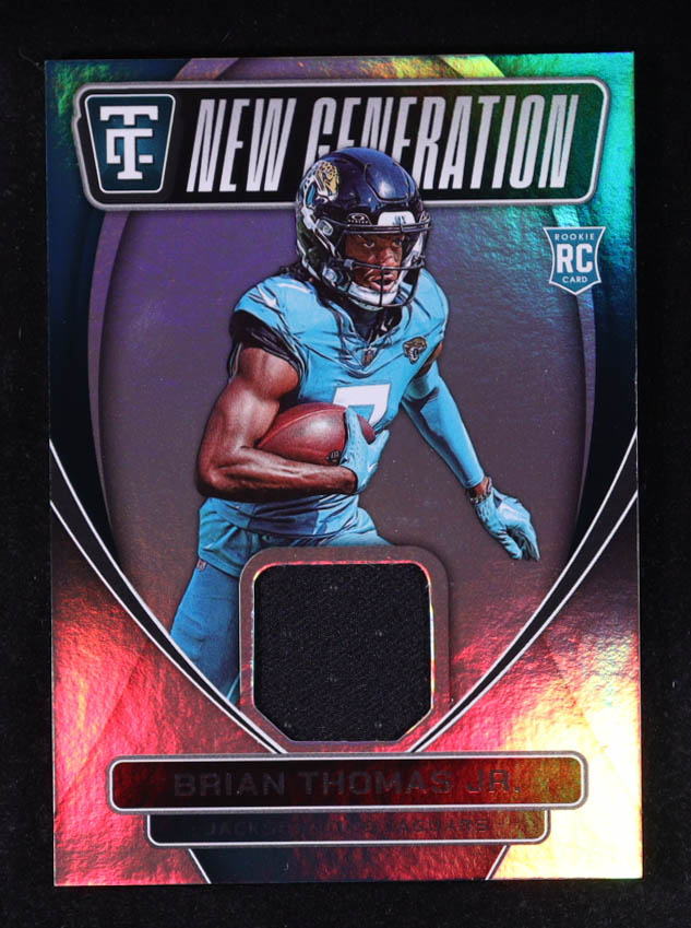Brian Thomas Jr. 2024 Totally Certified New Generation Jerseys #19 RC at PristineAuction.com Brian Thomas Jr. 2024 Totally Certified New Generation Jerseys #19 RC at PristineAuction.com