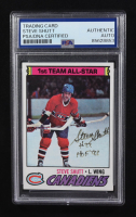 Steve Shutt Signed 1977-78 Topps #120 Inscribed "HOF 93" (PSA) at PristineAuction.com