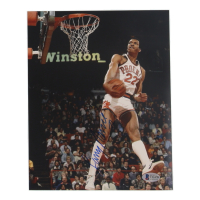 Larry Nance Signed Suns 8x10 Photo (Beckett) at PristineAuction.com