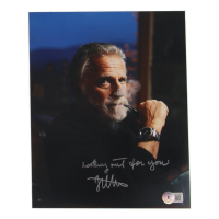 Jonathan Goldsmith Signed 8x10 Photo Inscribed "looking out for you" (Beckett) at PristineAuction.com