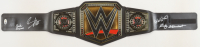 WWE Replica Heavyweight Championship Belt Signed By (4) with Ricky Steamboat, Greg Valentine, Brutus Beefcake, and KoKo B. Ware (JSA) at PristineAuction.com