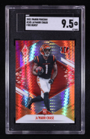 Ja'Marr Chase 2021 Panini Phoenix Fire Burst #105 RC (SGC 9.5) at PristineAuction.com