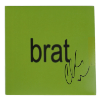 Charli XCX Signed "Brat" Vinyl Record Album (Beckett) at PristineAuction.com