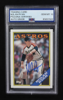 Nolan Ryan Signed 1988 Topps #250 (PSA | Auto 10) at PristineAuction.com