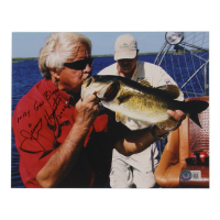 Jimmy Houston Signed 8x10 Photo Inscribed "May God Bless! 2022" (Beckett) at PristineAuction.com