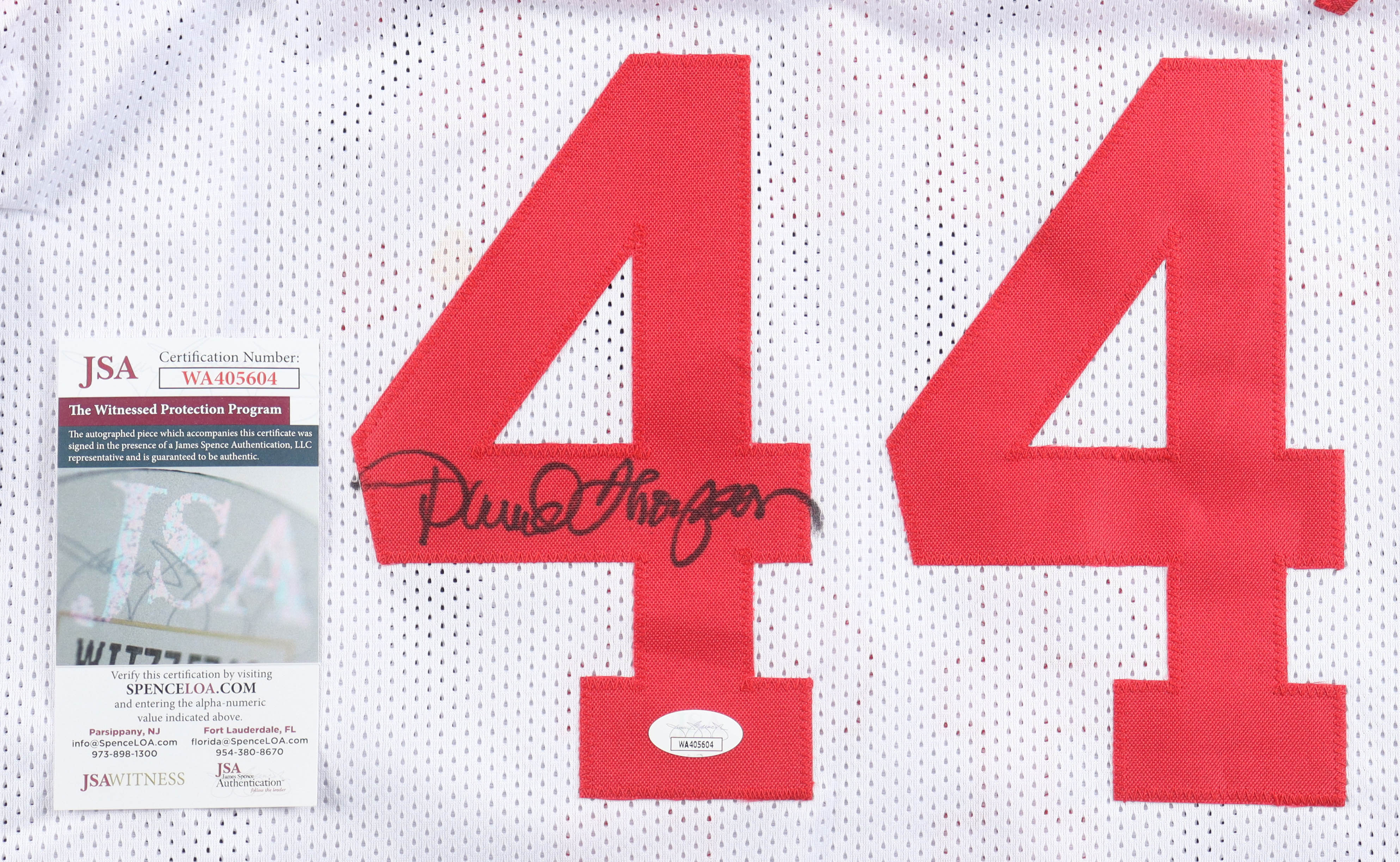 David Thompson Signed Jersey (JSA) at PristineAuction.com David Thompson Signed Jersey (JSA) at PristineAuction.com