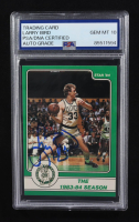 Larry Bird Signed 1984 Star Larry Bird #11 (PSA | Auto 10) at PristineAuction.com
