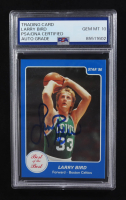 Larry Bird Signed 1984 Star Larry Bird #3 (PSA | Auto 10) at PristineAuction.com