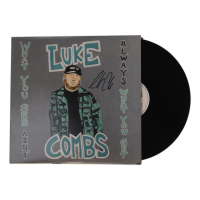 Luke Combs Signed "What You See Ain't Always What You Get" Vinyl Record Album (Beckett) at PristineAuction.com