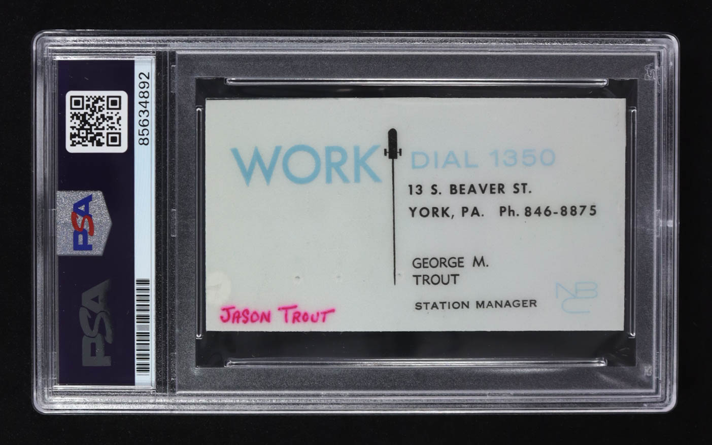 "Mrs. Babe Ruth" Claire Ruth Signed Business Card (PSA) at PristineAuction.com "Mrs. Babe Ruth" Claire Ruth Signed Business Card (PSA) at PristineAuction.com