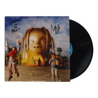 Murda Beatz Signed "Astroworld" Vinyl Album Cover Inscribed "Murda On The Beat" (Beckett) at PristineAuction.com