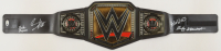WWE Replica Heavyweight Championship Belt Signed By (4) with Ricky Steamboat, Greg Valentine, Brutus Beefcake, and KoKo B. Ware (JSA) at PristineAuction.com