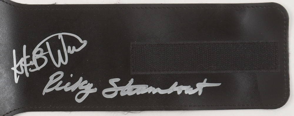 WWE Replica Heavyweight Championship Belt Signed By (4) with Ricky Steamboat, Greg Valentine, Brutus Beefcake, and KoKo B. Ware (JSA) at PristineAuction.com WWE Replica Heavyweight Championship Belt Signed By (4) with Ricky Steamboat, Greg Valentine, Brutus Beefcake, and KoKo B. Ware (JSA) at PristineAuction.com