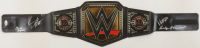 WWE Replica Heavyweight Championship Belt Signed By (4) with Ricky Steamboat, Greg Valentine, Brutus Beefcake, and KoKo B. Ware (JSA) at PristineAuction.com