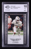 CJ Stroud 2020 Leaf All-American Bowl #8 RC (BCCG 10) at PristineAuction.com