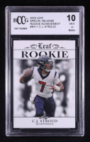 CJ Stroud 2023 Leaf Special Release Rookie Achievement #RA11 RC (BCCG 10) at PristineAuction.com