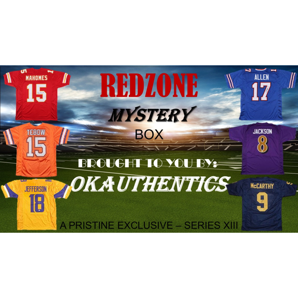 OKAUTHENTICS Red Zone Jersey Mystery Box - Series XIII at PristineAuction.com