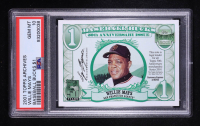 Willie Mays 2001 Topps Archives Bucks $1 #TB1 (PSA 10) at PristineAuction.com